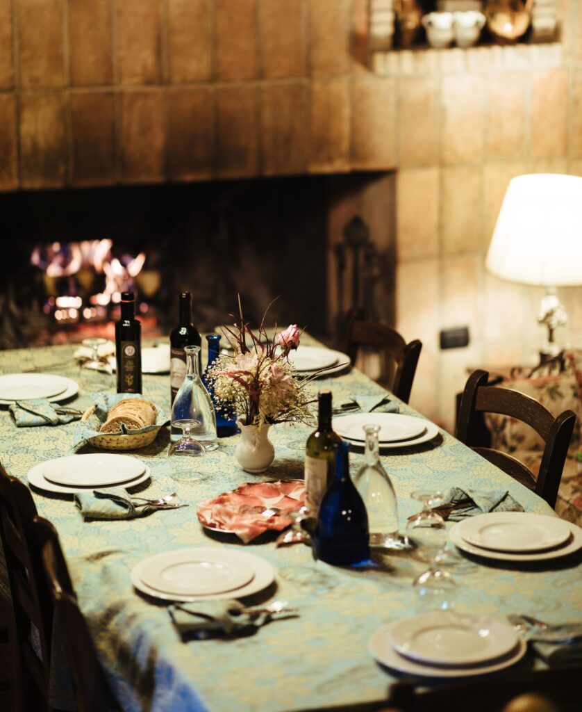 ristorante con camino